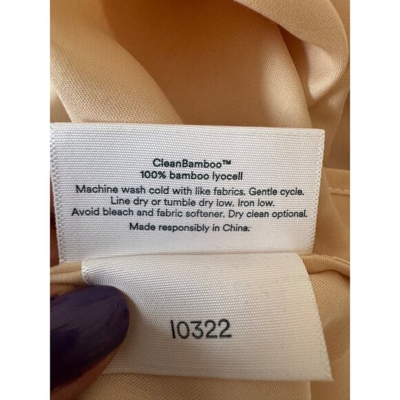 NWOT Ettitude Large Bamboo Lyocell V-Neck Cami Top Adjustable Straps - Picture 8 of 8